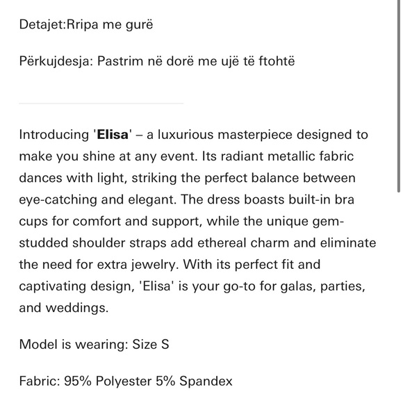 Label Nue Gown - Picture 6 of 6